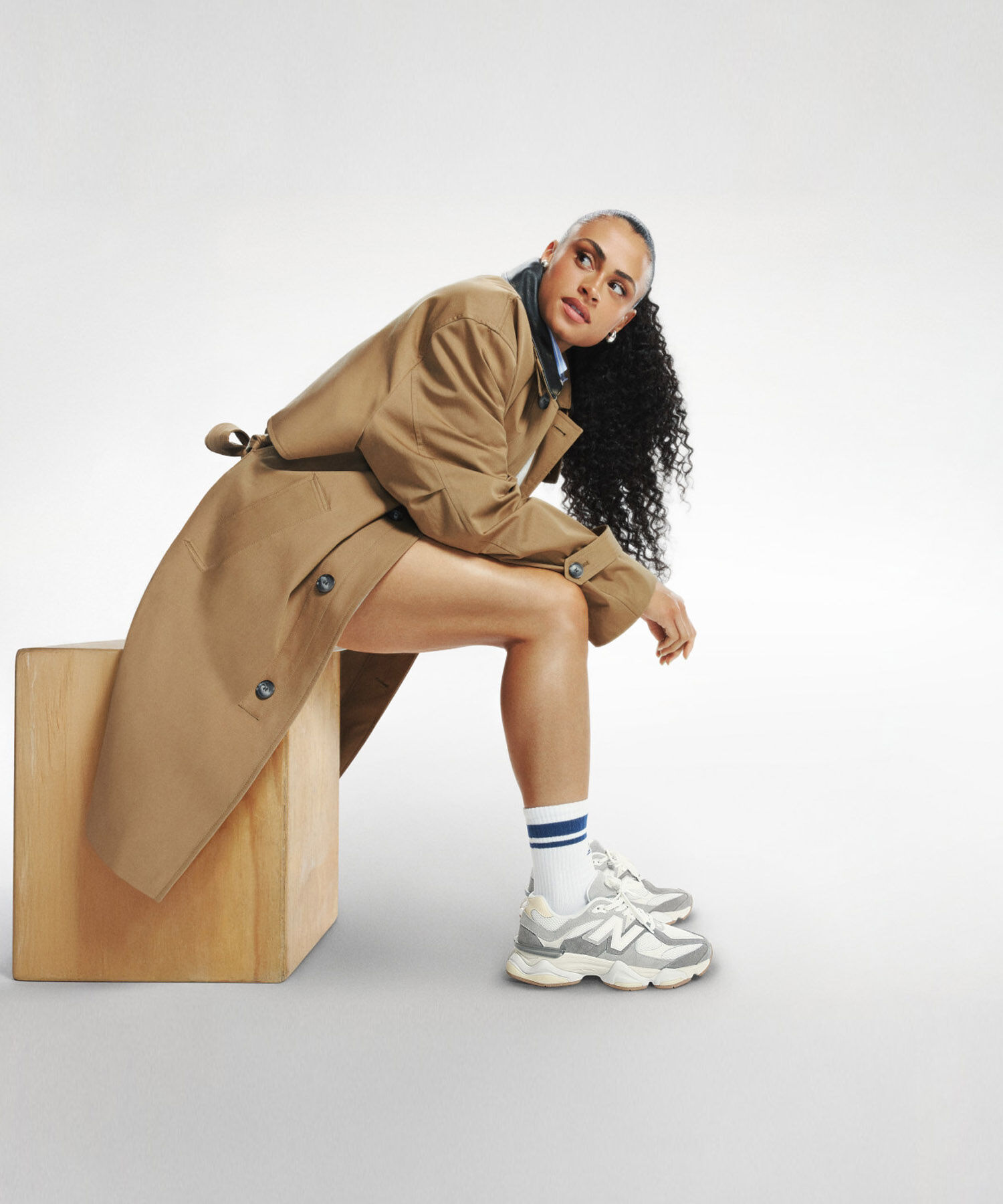Tenis New Balance Para Mujer Gris